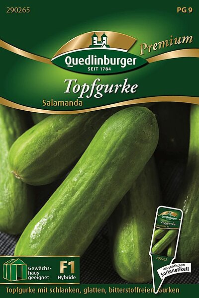 Quedlinburger Saatgut TOPFGURKE „SALAMANDA“