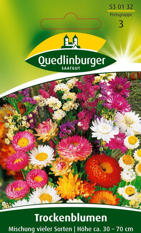 Quedlinburger Saatgut Trockenblumen „Mischung vieler Sorten“