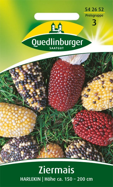 Quedlinburger Saatgut ZIERMAIS „HARLEKIN MISCHUNG“