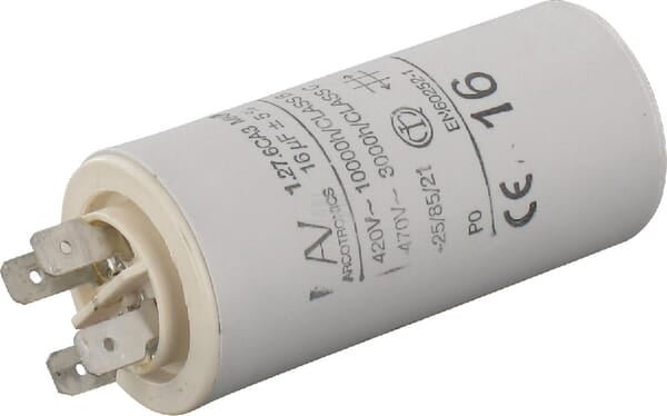 Kondensator, 16 µF