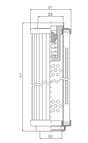 R102G10B Hydraulikfilterelement (Rücklauffilter)
