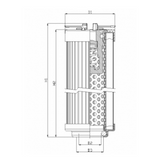R104G06B/1 Hydraulikfilterelement (Rücklauffilter)