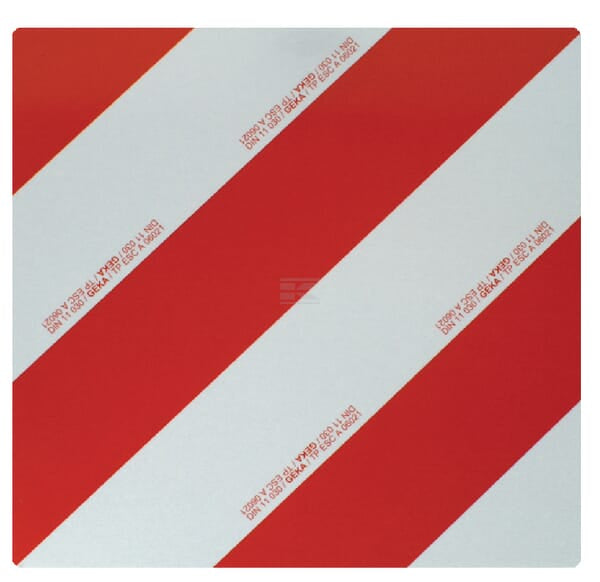 Markierungsschild 423x423mm Doppelseitig