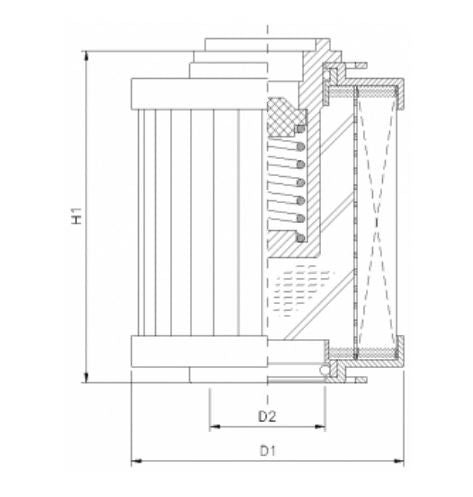 R130G15B Hydraulikfilterelement (Rücklauffilter)