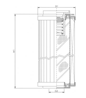 R140G06BV Hydraulikfilterelement (Rücklauffilter)