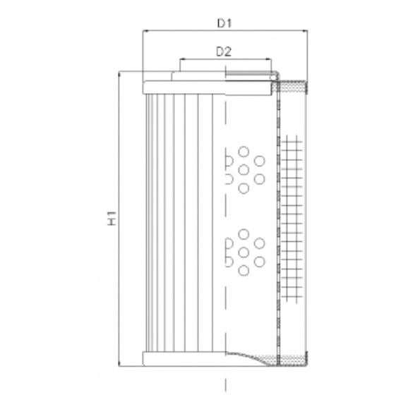 R274G03 Hydraulikfilterelement (Rücklauffilter)