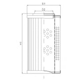 R281G25 Hydraulikfilterelement (Rücklauffilter)
