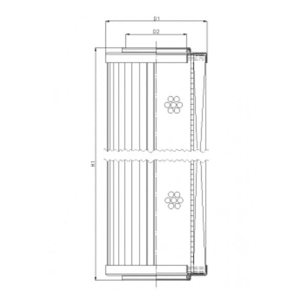 R296G03 Hydraulikfilterelement (Rücklauffilter)