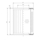 R320G40 Hydraulikfilterelement (Rücklauffilter)
