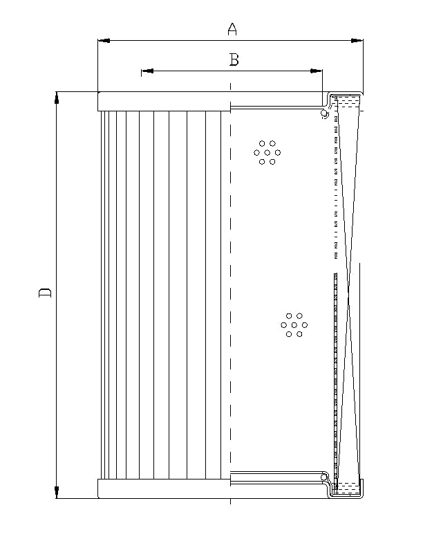 R434G06 Hydraulikfilterelement (Rücklauffilter)