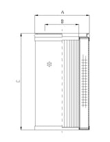 R473G10V Hydraulikfilterelement (Rücklauffilter)