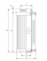 R530C25 Hydraulikfilterelement (Rücklauffilter)