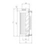 R530G03 Hydraulikfilterelement (Rücklauffilter)