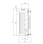 R531T25 Hydraulikfilterelement (Rücklauffilter)