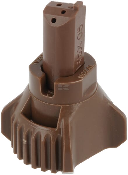 Nozal, Düngerdüse, R5X, Braun, 120°, Kunststoff, Bayonet