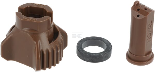 Nozal, Düngerdüse, R5X, Braun, 120°, Kunststoff, Bayonet