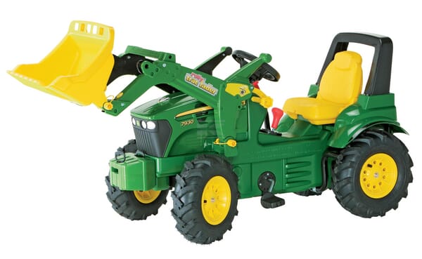 John Deere 7930 mit Frontlader, Luftbereifung, Gangschaltung und Bremse