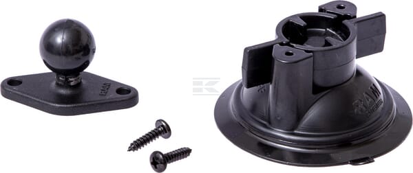 Twist-Lock ™ Saugnapfboden, Kugel Größe B / 1 "