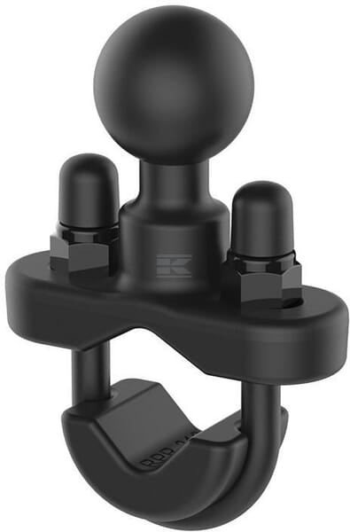 Kugelgelenk 1" mit Bügelbefestigung für 1/2" bis 1 1/4"