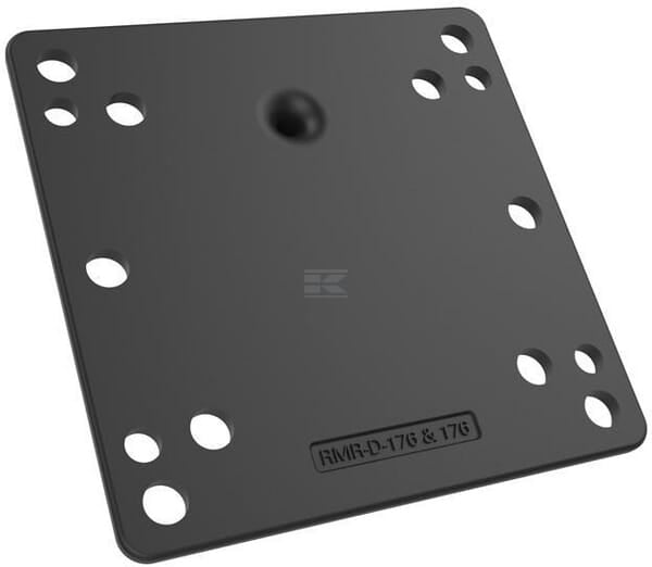 Quadratische VESA 75 & 100mm Basis, Größe C / 1,5 "Kugel