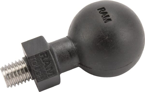 Tough-Ball ™ mit M12-1,75x12mm Gewindebolzen, Größe C / 1,5 "Kugel