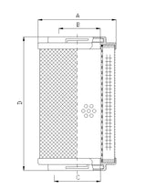 RHK800G10B Hydraulikfilterelement (Rücklauffilter)
