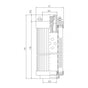 RHR660A03V Hydraulikfilterelement (Rücklauffilter)