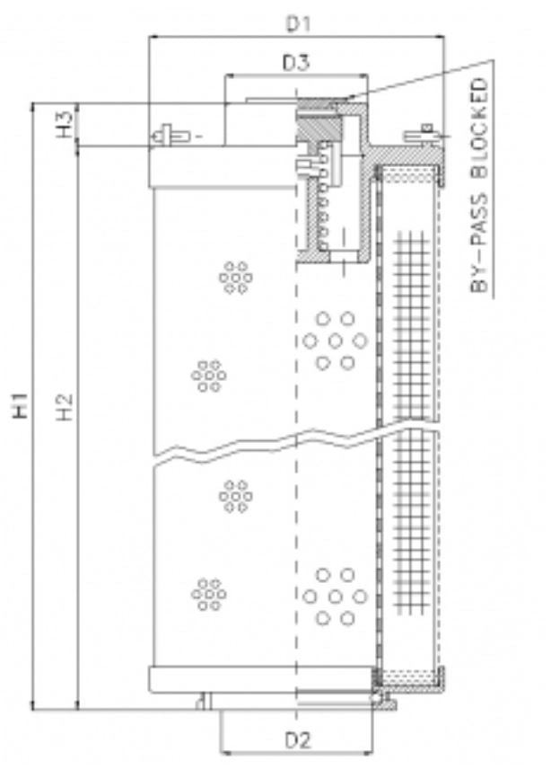 RHR660S200B Hydraulikfilterelement (Rücklauffilter)