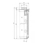 RHR75S200B Hydraulikfilterelement (Rücklauffilter)
