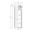 RHR850S100V Hydraulikfilterelement (Rücklauffilter)