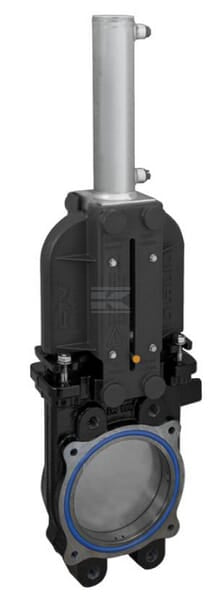 RIV 124 Plattenschieber GLADIO mit doppeltwirkendem Hydraulikzylinder