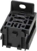 Mini-Relaissockel mit Bügel, 5 x 6,3 mm 4 x 2,8 mm, mit Verlängerungssockel