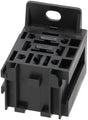 Mini-Relaissockel mit Bügel, 5 x 6,3 mm 4 x 2,8 mm, mit Verlängerungssockel