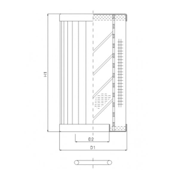 RLR120E03B/5 Hydraulikfilterelement (Rücklauffilter)