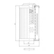 RLR330D20B Hydraulikfilterelement (Rücklauffilter)