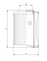 RLR631E10B/5 Hydraulikfilterelement (Rücklauffilter)