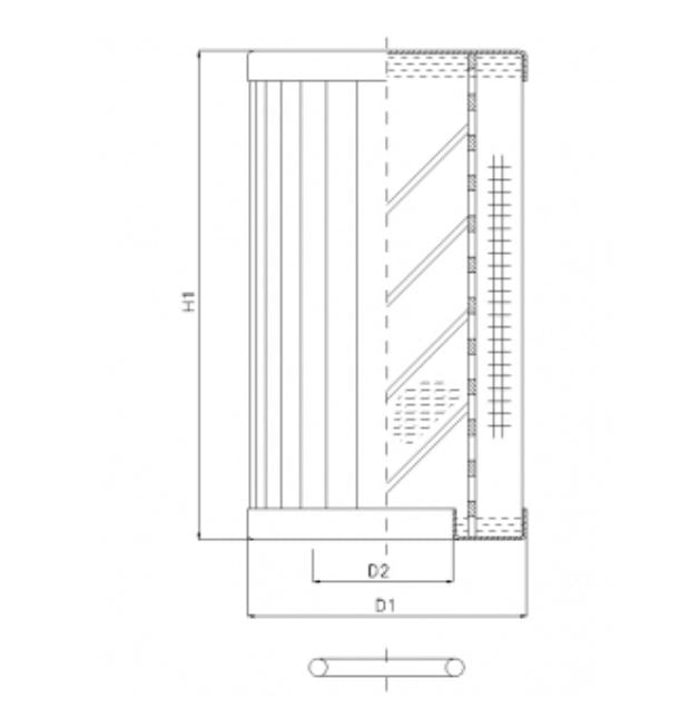 RLR950B130B/5 Hydraulikfilterelement (Rücklauffilter)