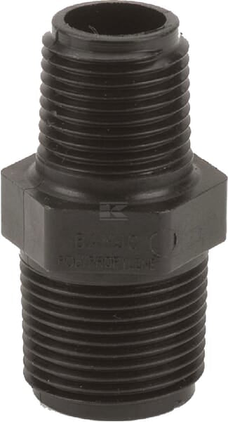Doppelnippel M/M 3/4"x 1/2"N