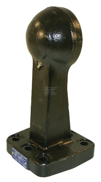 Flanschzugöse Kugelkupplung 80 mm 100x110mm