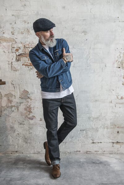 Jeans Stretch Navy 36/32