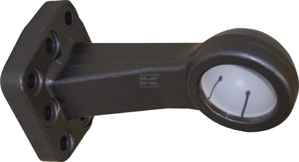 Flanschzugöse Kugelkupplung 80 mm wartungsarm