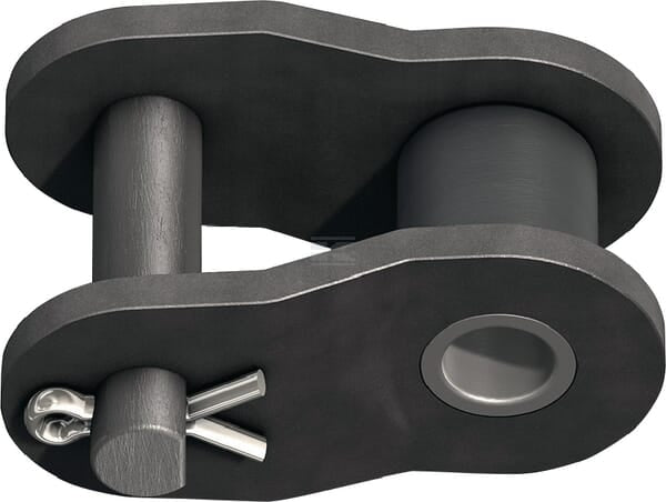 Kettenglied gek. 1 3/4x1 1/4