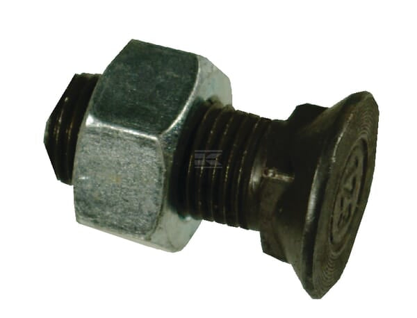 Pflugschraube + Mutter, M12x1,25x30-12.9-DIN608-BK55