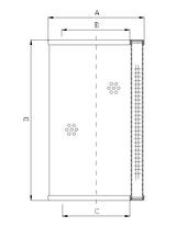 RVR06B25B Hydraulikfilterelement (Rücklauffilter)