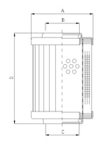 RVR10145K20B Hydraulikfilterelement (Rücklauffilter)