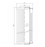 RVR10270E03V Hydraulikfilterelement (Rücklauffilter)