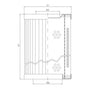RVR1225450A05B Hydraulikfilterelement (Rücklauffilter)