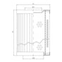 RVR132A10B Hydraulikfilterelement (Rücklauffilter)
