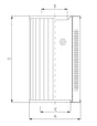 RVR132B40B Hydraulikfilterelement (Rücklauffilter)