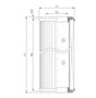 RVR1360E05B Hydraulikfilterelement (Rücklauffilter)